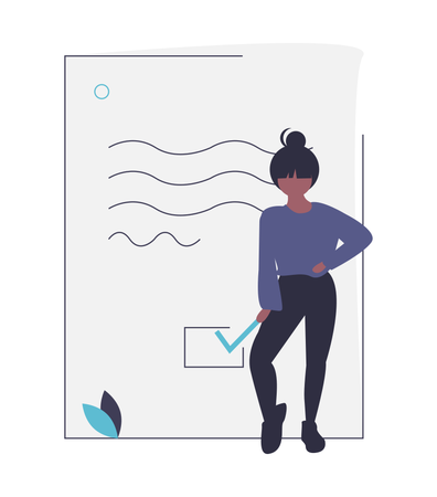 Singing Long-Term Contract Illustration